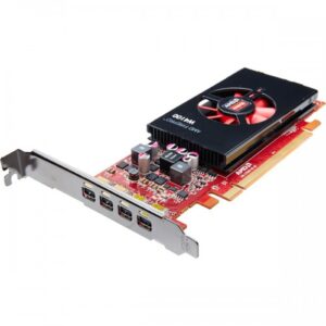 AMD FirePro W4100 2GB GDDR5 is a refurbished professional graphics card with 512 stream processors, 4× mini DisplayPort