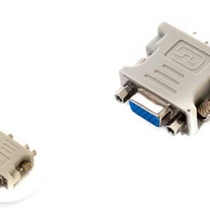 DVI-VGA M / F adapter