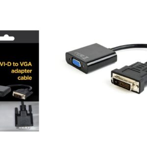 Gembird A-DVID-VGAF-01 is a compact DVI-I to VGA adapter