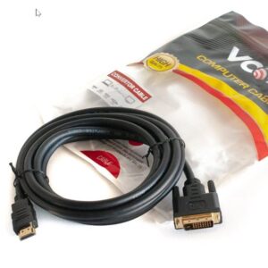 HDMI Male to DVI-D Male cable (1.5m)