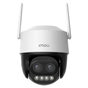 Imou Cruiser Z PTZ 5MP camera, 3K resolution, dual lenses, 12× hybrid zoom, full-color night vision, advanced AI detection