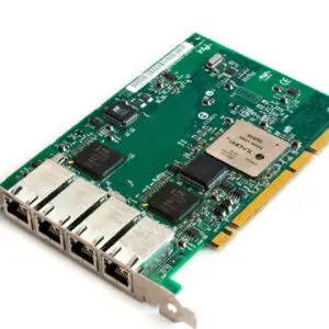 Intel PRO 1000 MT Quad Port PCI-X Gigabit Ethernet card with four RJ45 ports