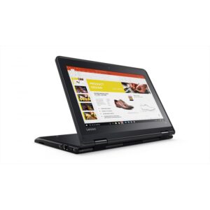 Lenovo ThinkPad Yoga 11e 3rd Gen 11.6 HD touchscreen laptop with an Intel Celeron N3150, 4GB DDR3 RAM, 128GB SATA SSD
