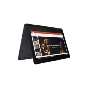 Lenovo ThinkPad Yoga 11e 4th Gen 11.6 HD touchscreen laptop with an Intel Celeron N3450, 4GB DDR3 RAM, 128GB SATA SSD
