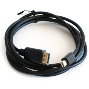 Mini DisplayPort to DisplayPort Cable – 1.8m, Male to Male