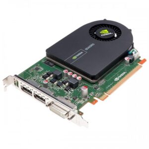 NVIDIA Quadro 2000 1GB GDDR5 is a refurbished professional graphics card with 192 CUDA cores, 2× DisplayPort + 1× DVI outputs,