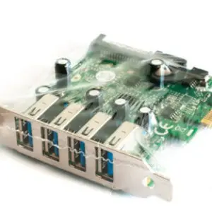 PCIe to USB 3.0 controller with 4 ports