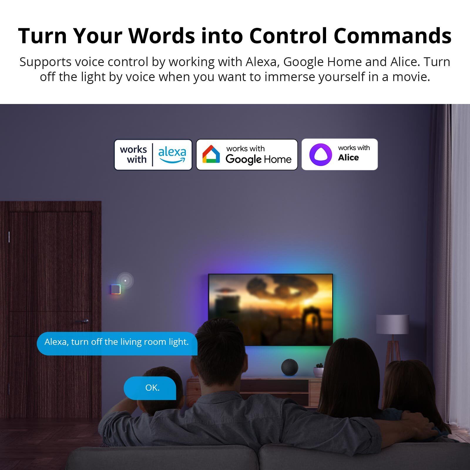 SONOFF TX Ultimate Smart Touch Wall Switch – Full-Screen RGB, Wi-Fi, Matter-Compatible