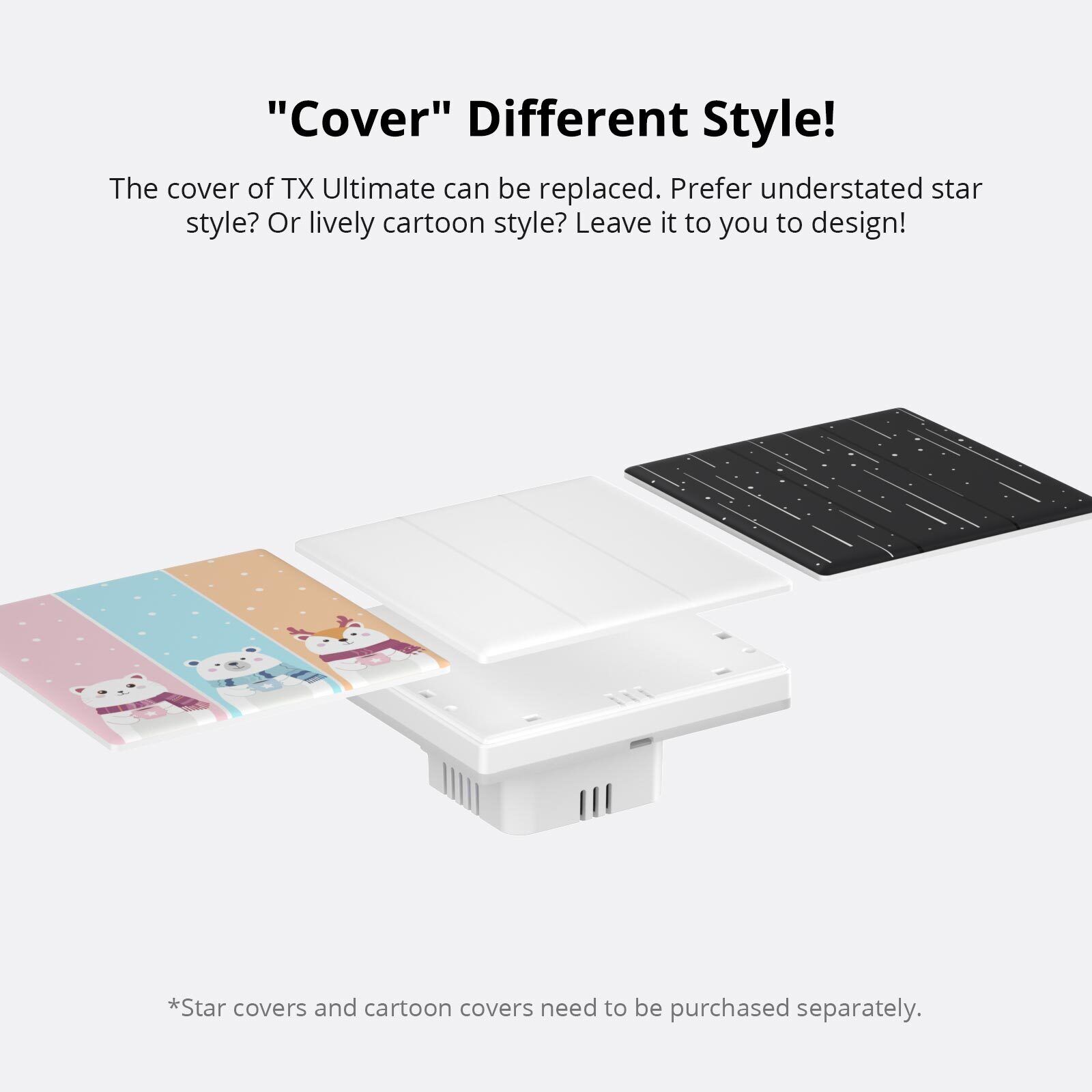 SONOFF TX Ultimate Smart Touch Wall Switch – Full-Screen RGB, Wi-Fi, Matter-Compatible