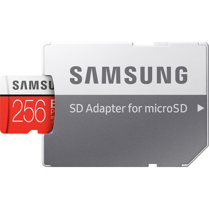 Samsung EVO Plus 256GB microSDXC is a high-performance memory card, UHS-I U3 speed class, with SD adapter