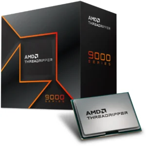 AMD Ryzen Threadripper 9970X is a 32-core, 64-thread workstation processor with a boost clock of up to 5.4 GHz, built on Zen 5